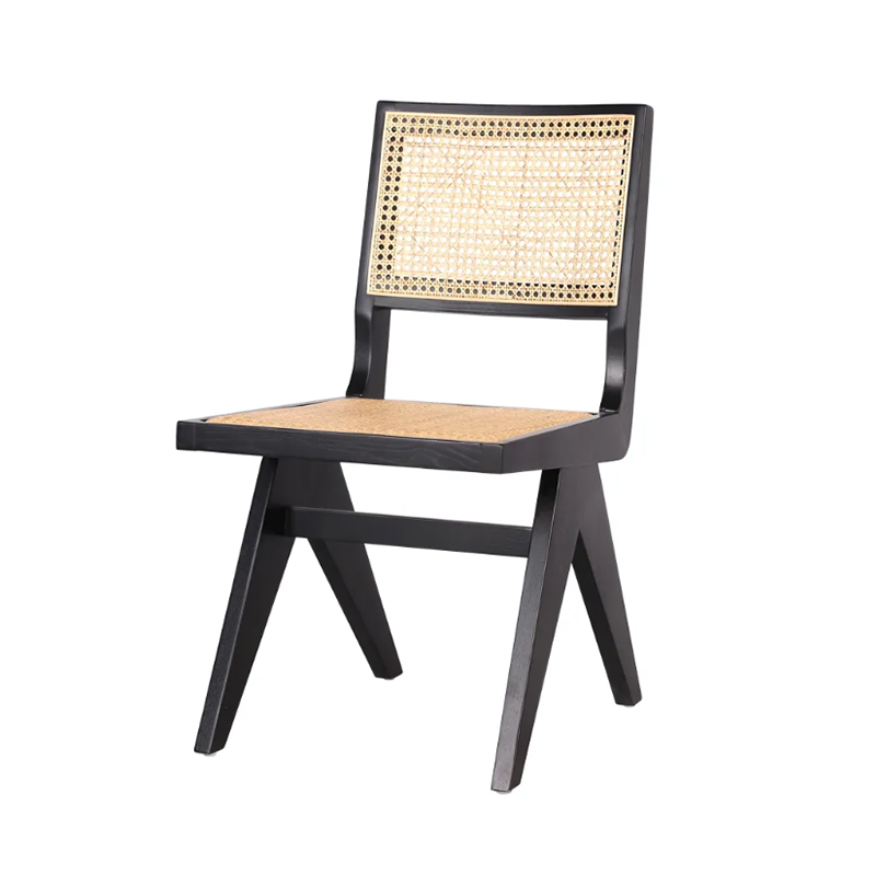 Wholesale Restaurant Cane Wood Hotel Luxury Modern Home Furniture Wood Rattan Dining Chair (ZG16-019)