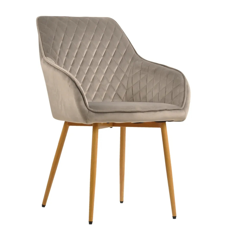 Hot Selling Modern Restaurant Banquet Hotel Cafe Chair Wood Dining Chair with Armrest (ZG16-030)
