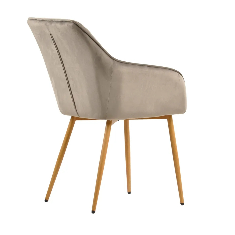 Hot Selling Modern Restaurant Banquet Hotel Cafe Chair Wood Dining Chair with Armrest (ZG16-030)