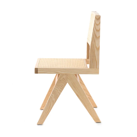 Wholesale Restaurant Cane Wood Hotel Luxury Modern Home Furniture Wood Rattan Dining Chair (ZG16-019)