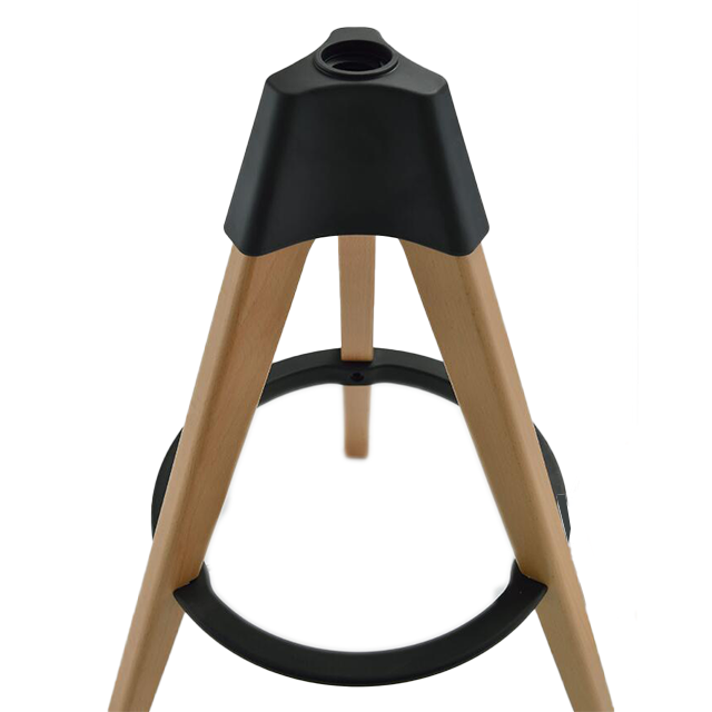 Factory Hot Sale Tom and Jerry Stool Frame Fast Food Restaurant Bar Stool Chair(ZG18-030)