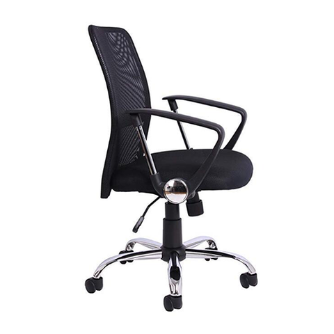 Black Mesh Gaming Computer Chairs Staff Desk 360 Rotation Chair with Castors ZG27-002