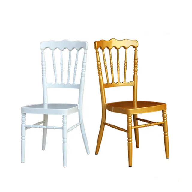 Factory Price Modern Leisure Furniture Restaurant Wedding Metal Lounge Dining Chair(ZG50-005)