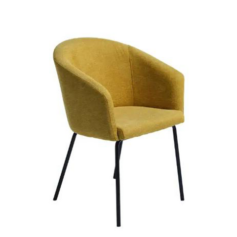 Nordic Design Luxury Modern Restaurant Kitchen Metal Legs Dining Chair(ZG23-075)