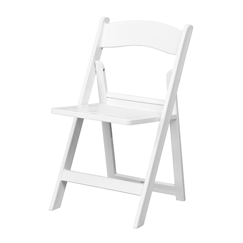 Wholesale Modern Plastic Garden Chairs White Foldable Chairs for Garden Events Lightweight Folding Camping Chair (ZG26-009)