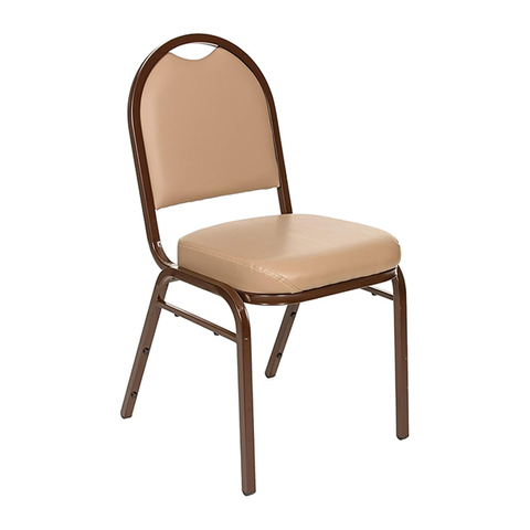 China Factory Supply Modern Simple Household Stackable Bistro Metal Dining Banquet Chair (ZG50-007)