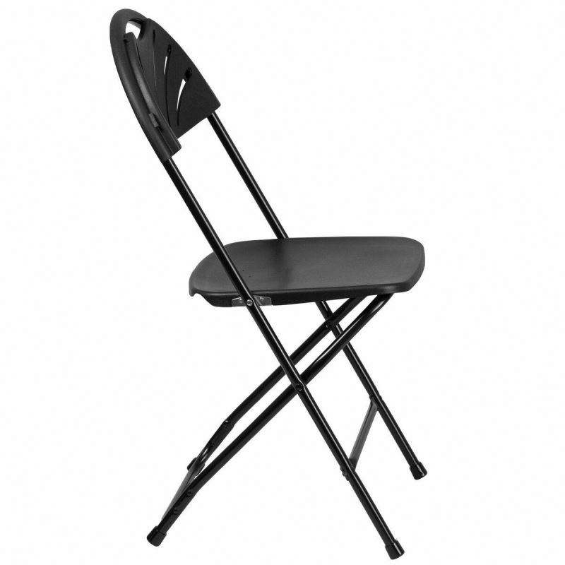 Metal Simple Garden Wedding Banquet Hotel Restaurant Party Modern Folding Chair for Outdoor and Indoor (ZG26-002)