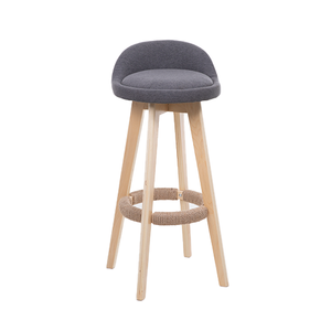 Hot Selling Modern Coffee Restaurant Dining Bar Durable Wood Bar Chair (ZG25-021)
