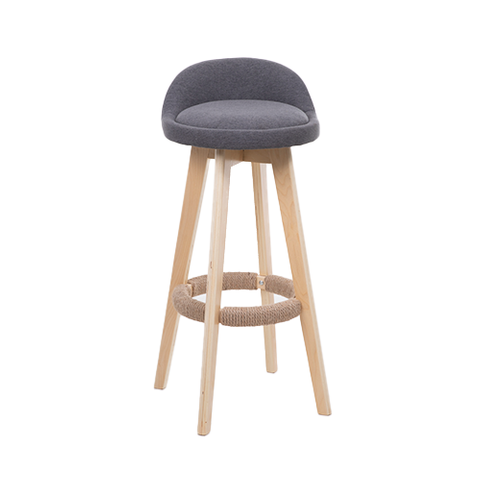 Hot Selling Modern Coffee Restaurant Dining Bar Durable Wood Bar Chair (ZG25-021)