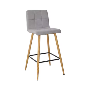 Hot Selling High Quality Modern Restaurant Dining Chair Solid Wood Stool Wood Bar Chair (ZG25-017)