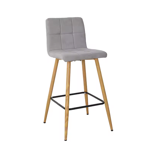 Hot Selling High Quality Modern Restaurant Dining Chair Solid Wood Stool Wood Bar Chair (ZG25-017)