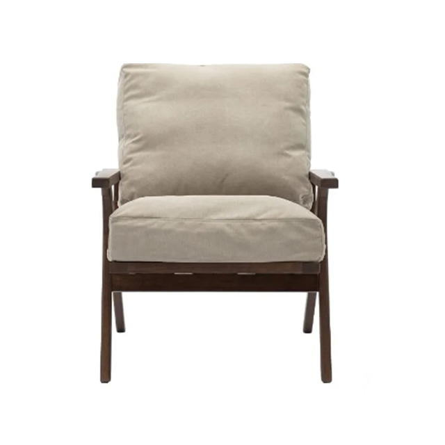 Wholesale Home Furniture Modern Dining Room Sitting Lounge Wood Leisure Chair(ZG19-018)