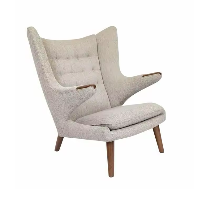 Factory Custom-made Single Seat Sofa Lazy Armchair Nordic Furniture Sofa Home Elegant Living Room Chair (ZG19-021)