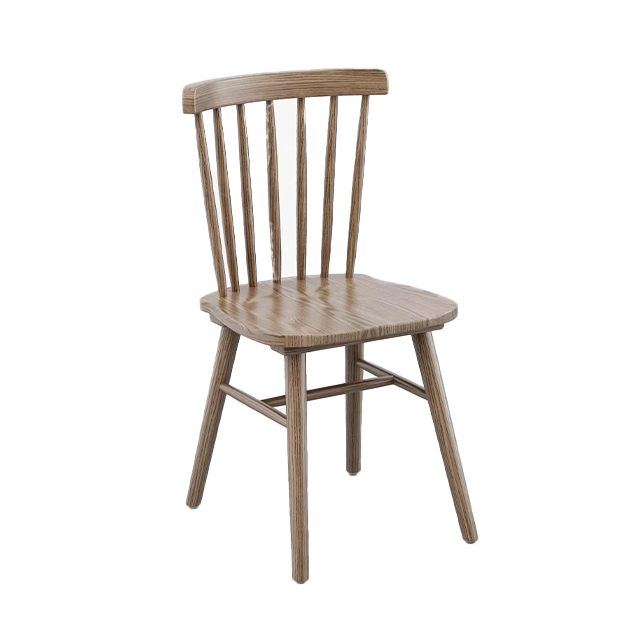 China Wholesale Furniture Oak Wood Armless Dining Chair Hotel Restaurant Chairs ZG16-002