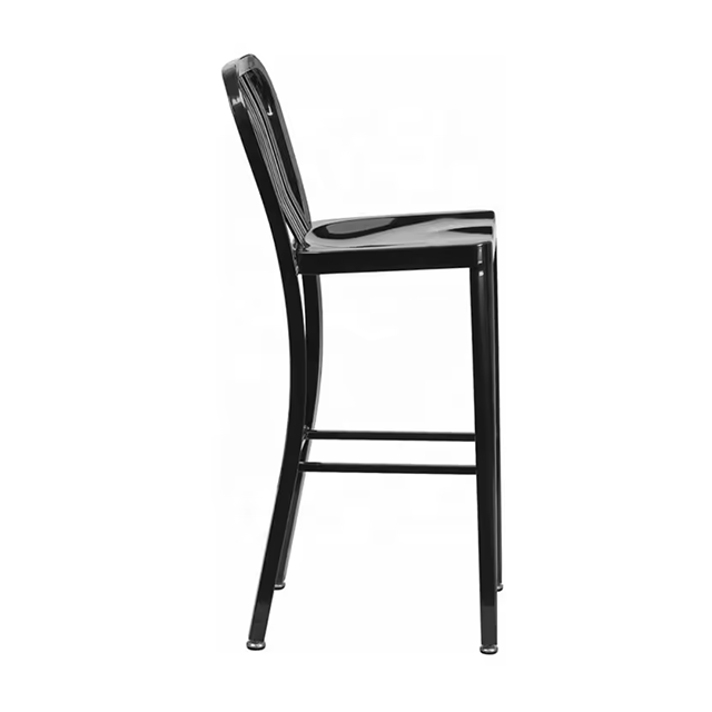 Modern Metal Restaurant Cafe Home Dining Chair Bar Stool (ZG21-036)