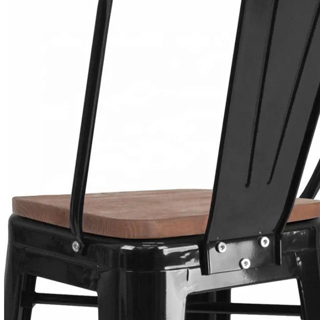 Wholesale Modern High Quality Metal Tolix Industrial Bistro Dining Chair (ZG21-051)