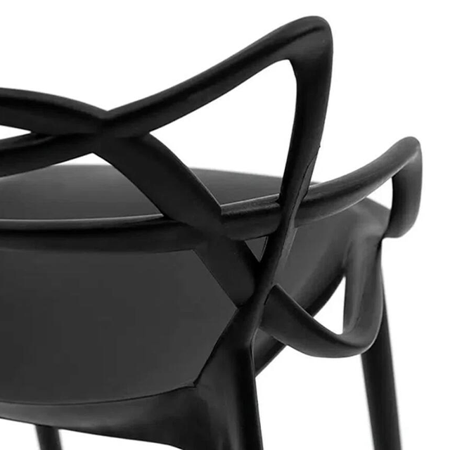 Factory Price Modern Stackable Chiavari PP Plastic Kitchen Room Furniture Dining Counter Chair (ZG50-032)