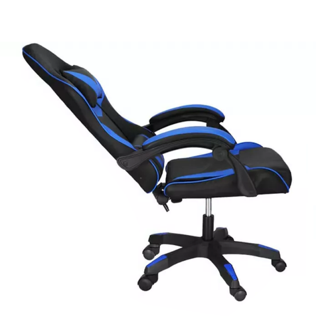 Adjustable Electric Competitive Chair Gamer Swivel Chair with Footrest, Headrest and Lumbar Cushion(ZG27-052)