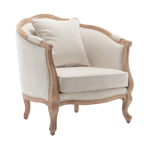 Anji Zhenguan Furniture Antique French Wooden Classic Chair Designs Wood Luxury Dining Accent Living Room Louis Sofa Chair(ZG16-098)