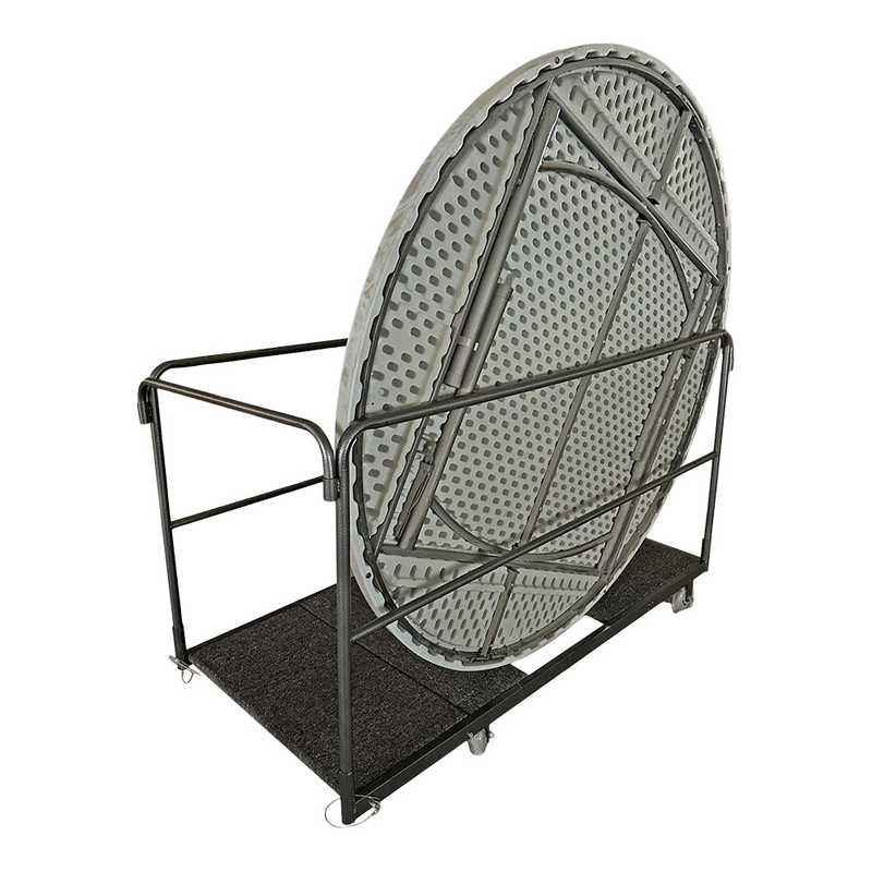 Heavy Duty Outdoor Party Catering Events Plastic One Piece Folding Round Table 180cm Round Table