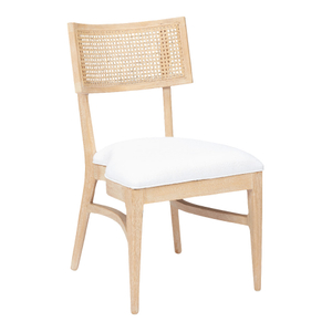 Manufacturer Premium Solid Wood Wedding Rattan Cane Wicker Square Back Stackable Dining Chair with Padded Seat for Hotel Party Event Rental (ZG16-022)