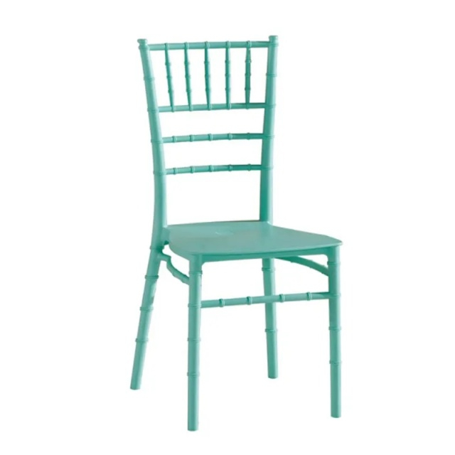 Lightweight Chiavari PP Plastic Stackable Chair for Garden Wedding Banquet Party Event (ZG50-028)