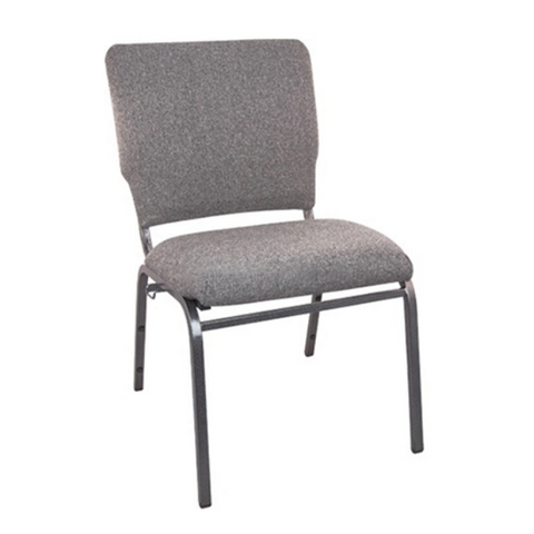 Mult-purpose 18 Inch Wide Economy Metal Stackable Worship Church Auditorium Chair(ZG13-006)