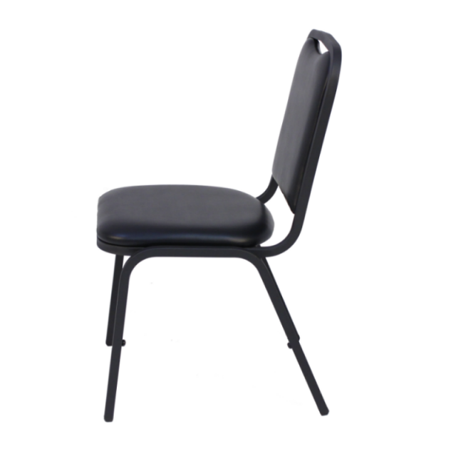 High Quality Modern Restaurant Dining Chairs Metal Stackable Square Banquet Chair(ZG10-007)