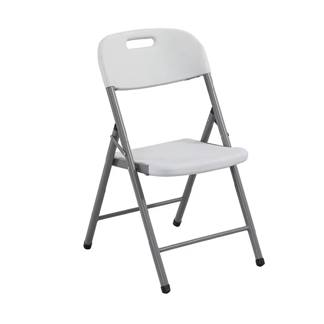 Most Popularity for Party Metal Frame White Outdoor Furniture Portable Modern Garden Plastic Folding Chair(ZG26-015)