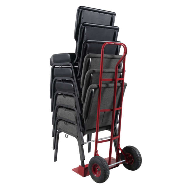 18.5 Inch Wide Light Grey Fabric Stacking Church Chair with Cut-Away Back and Cardpocket(ZG13-002)