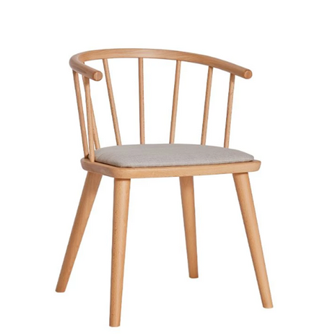 China Factory Supply Restaurant Home Office Wooden Spindle Dining Chair (ZG16-011)