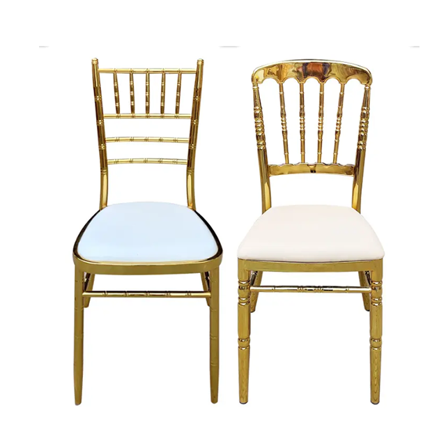 Factory Price Modern Leisure Furniture Restaurant Wedding Metal Lounge Dining Chair(ZG50-005)