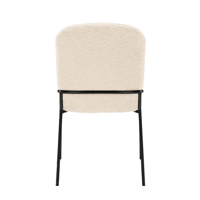 New Design Modern Vintage Style Restaurant Velvet Luxury Backrest Dining Chair(ZG23-072)