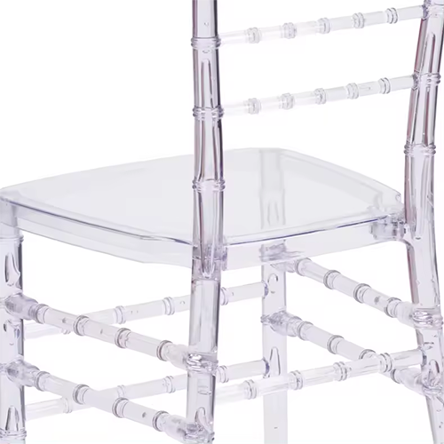 Durable Plastic Clear Resin Chivari Banquet Chair For Events Wedding Party (ZG50-001)