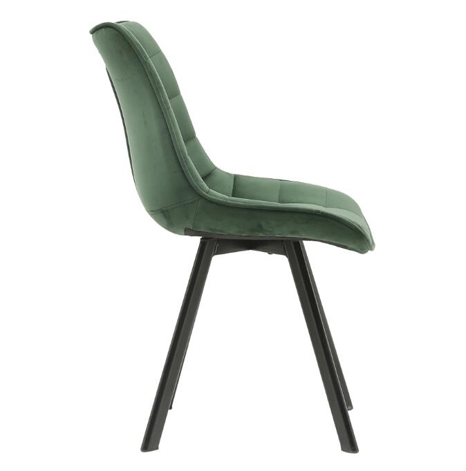 Hot Selling Hotel Home Restaurant Leisure Chair Modern Stylish Velvet Luxury Comfortable fabric Furniture Dining Chair(ZG23-067)