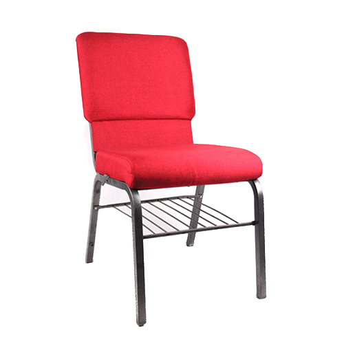 China Wholesale High Quality 21 Inch Wide Black Fabric Metal Auditorium Chair Church Worship Chair (ZG13-003)