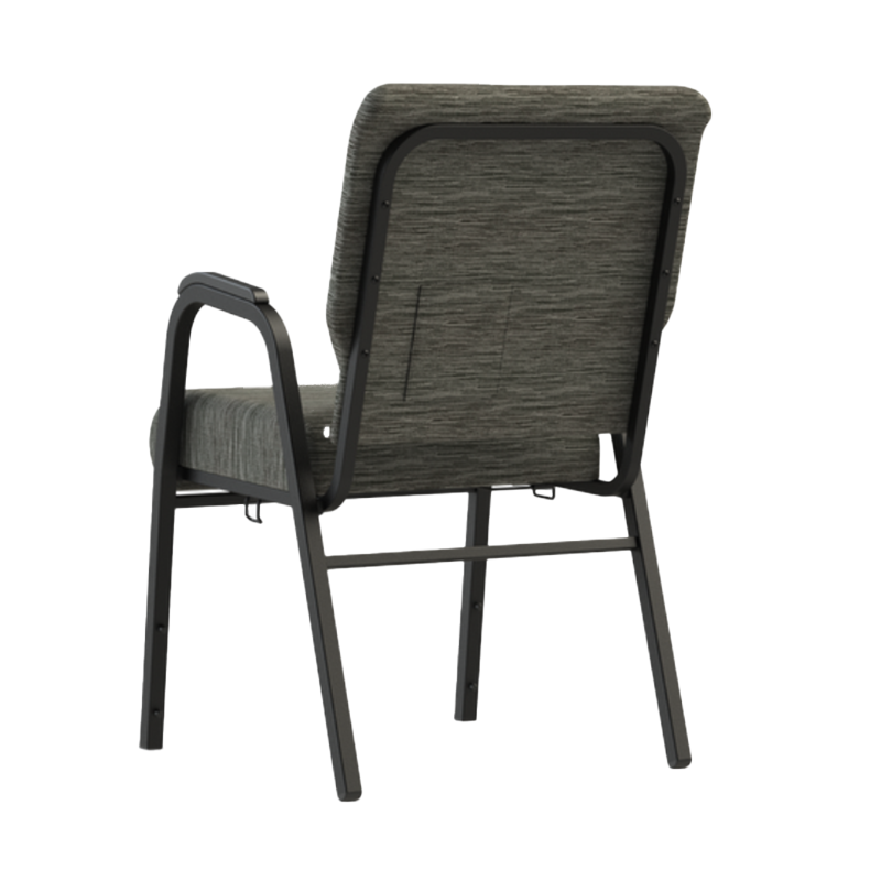 China Wholese Stacking Church Chair Auditorium Seating 22 Inch Wide with Arms (ZG13-009)