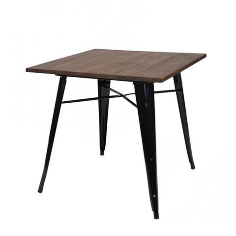 Metal Restaurant Hotel Cafe Modern Garden Furniture Dining Table (ZG23-020)