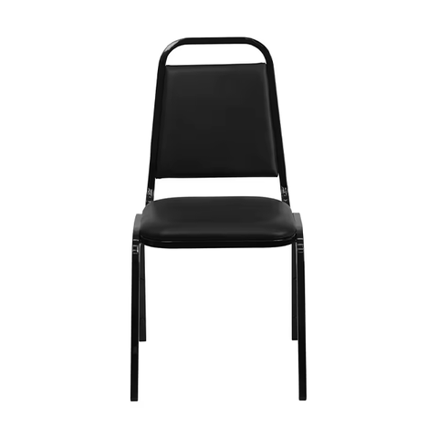 China Factory Supply Stackable Vinyl Metal Dining Banquet Chair (ZG10-001)