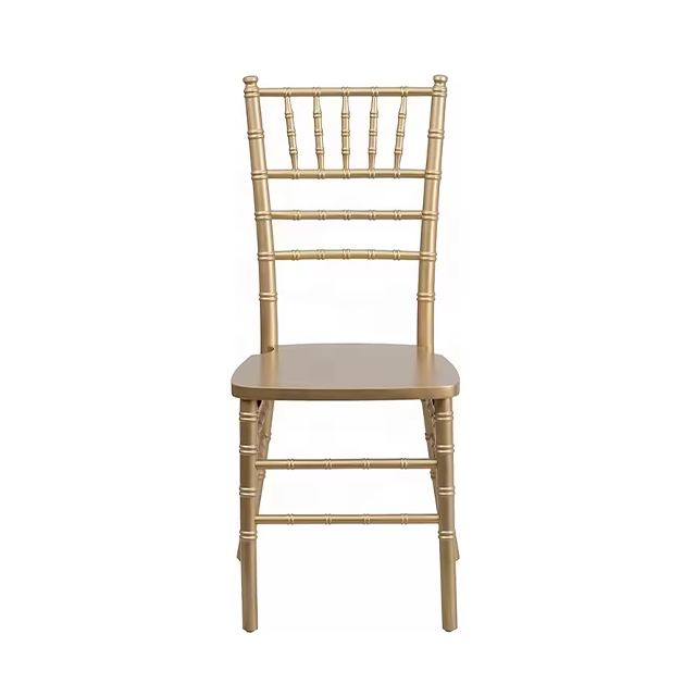 Hot Sale Modern Simple Tiffany Restaurant Hotel Steel Wedding Stackable Banquet Chair(ZG50-003)