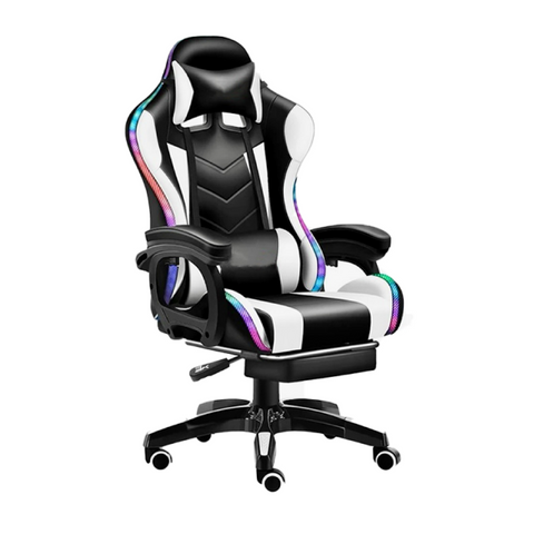 New Style Factory Wholesale PU Leather Reclining Gamer Chair LED Light Bar Racer Gaming Chair(ZG27-051)