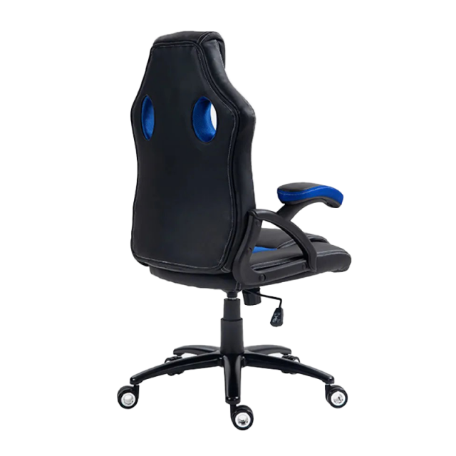 Armchair Gamer Executive Desk Computer Office Chair Nylon Pu Leather Wheeling Adjustable Height(ZG27-056)