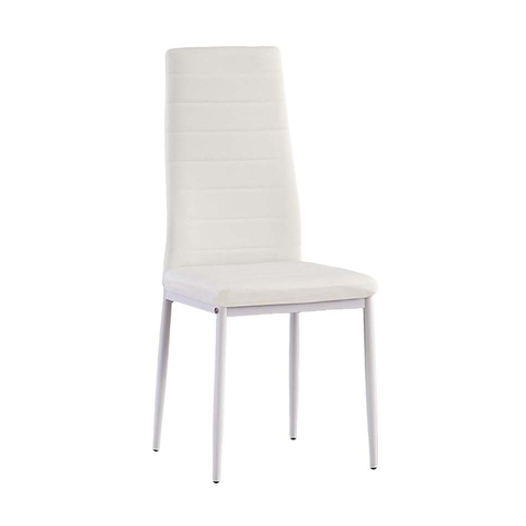 Home Fixed wooden living room table party bistro dining chair hot ZG23-089