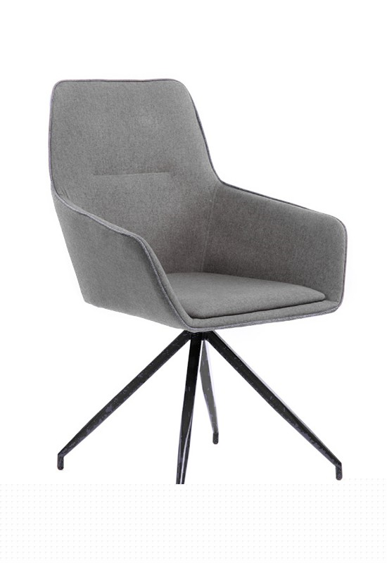 Hot Selling Hotel Home Restaurant Modern Furniture Metal Leisure Accent Chair with Armrest (ZG23-037)