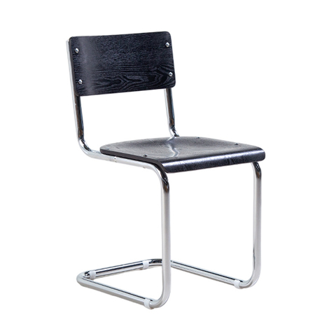 Middle Ancient Northern Europe Style Model Dining Chair Home Simple Solid Wood Backrest Vintage Leisure Chair(ZG23-105)