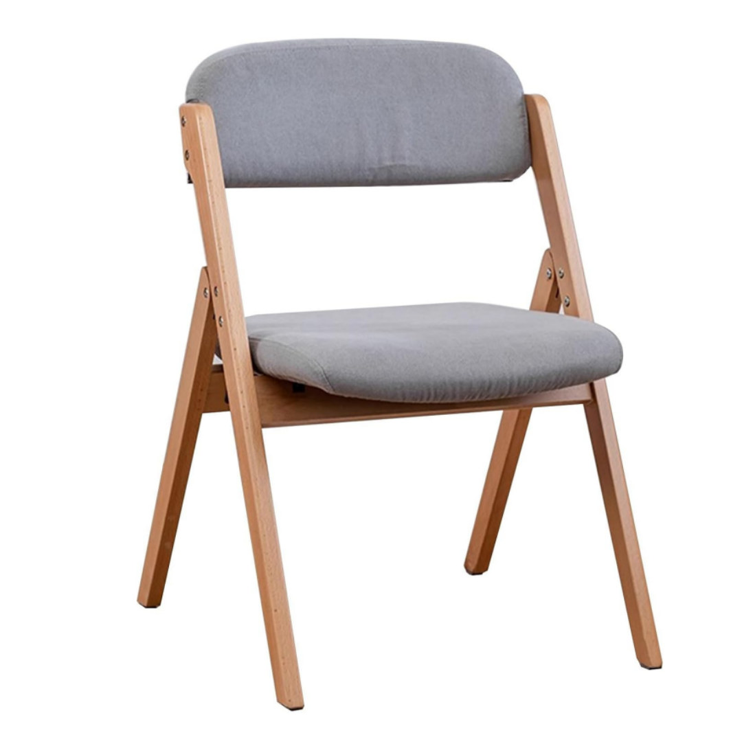 Wooden Folding Dining Chairs with Padded Seats for Kitchen Home Office Wedding Party Events Rental Dining Folding Chair(ZG16-101)