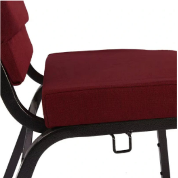 High Quanlity 20.5''W Stackable Metal Church Worship Chairs (ZG13-001)