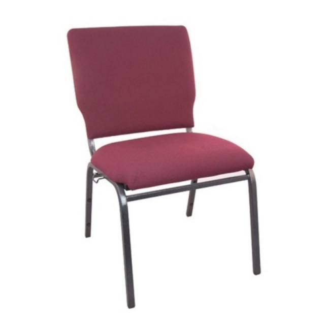 Mult-purpose 18 Inch Wide Economy Metal Stackable Worship Church Auditorium Chair(ZG13-006)