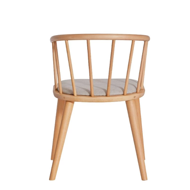 China Factory Supply Restaurant Home Office Wooden Spindle Dining Chair (ZG16-011)