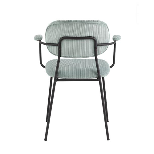 Wholesale Home Leisure Chair Upholstery Soft High Back Velvet Fabric Dining Chair(ZG23-079)